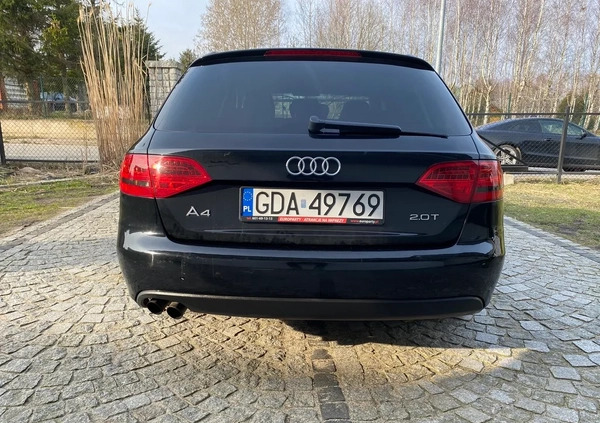 Audi A4 cena 33900 przebieg: 246000, rok produkcji 2011 z Pelplin małe 154